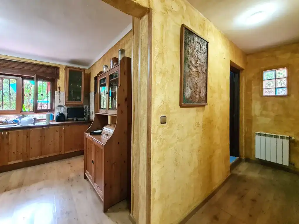 Cocina de Casa o chalet en venta en Pravia con Calefacción, Jardín privado y Terraza