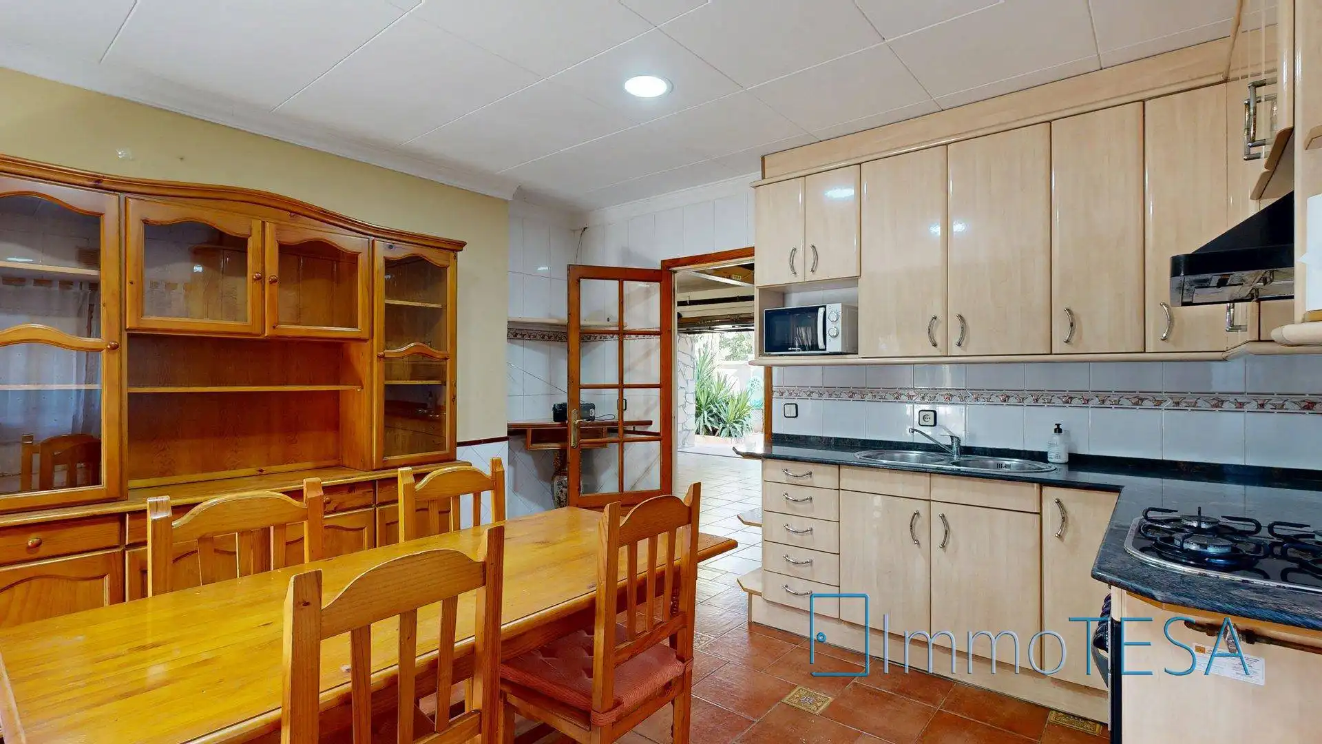 Cocina de Casa o chalet en venta en Barberà del Vallès con Calefacción, Jardín privado y Balcón