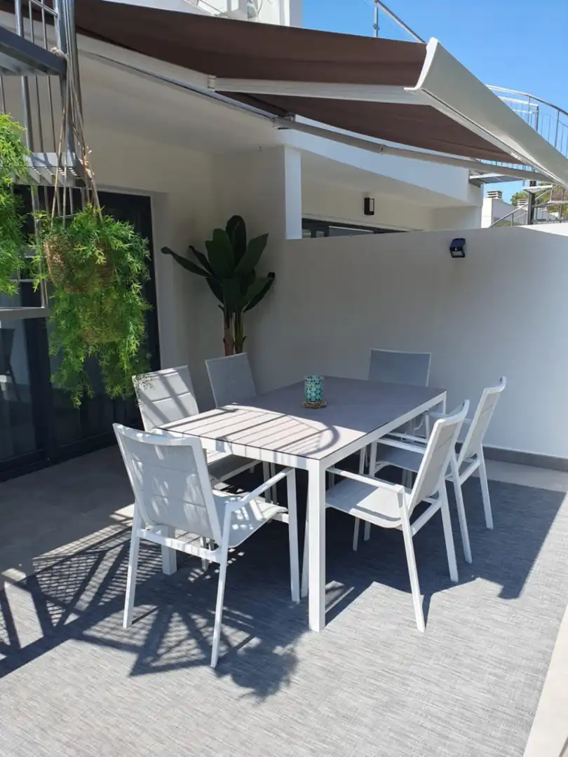 Terrasse von Haus oder Chalet zum Verkauf in L'Alfàs del Pi mit Klimaanlage, Heizung und Privatgarten