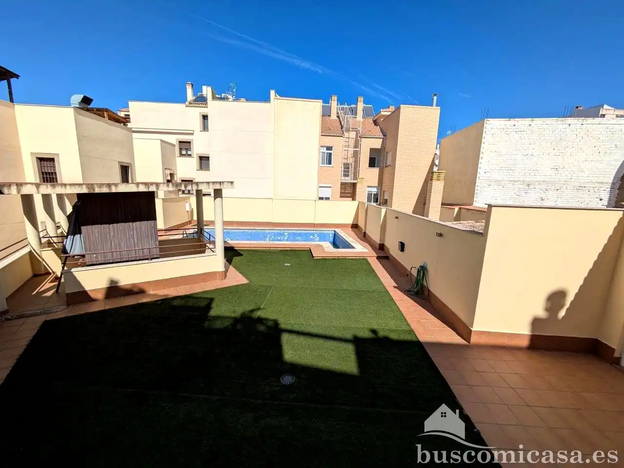 Swimming pool of Flat for rent in Linares  with Air Conditioner, Terrace and Furnished