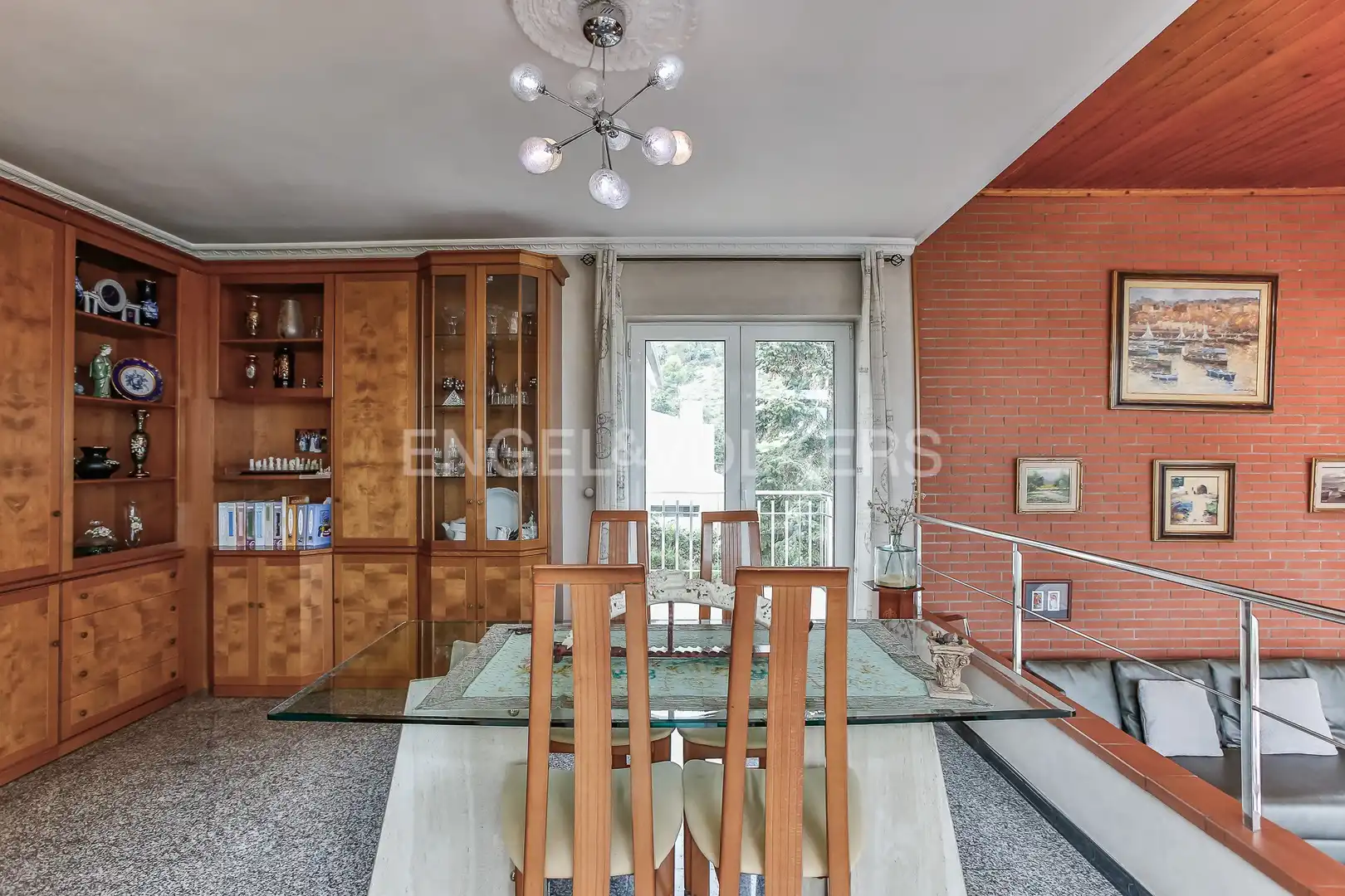 Comedor de Casa o chalet en venta en Santa Coloma de Cervelló con Calefacción, Jardín privado y Parquet
