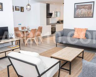 Living room of Flat for sale in Vera  with Air Conditioner, Terrace and Swimming Pool