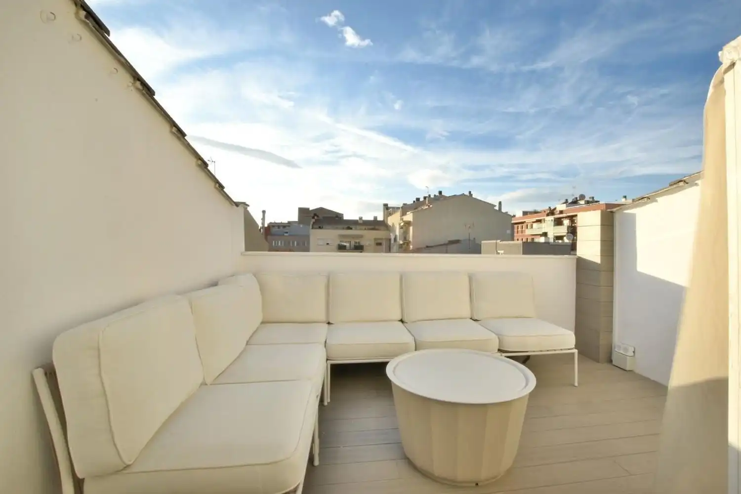 Terrasse von Maisonette zum Verkauf in Terrassa mit Klimaanlage, Terrasse und Abstellraum