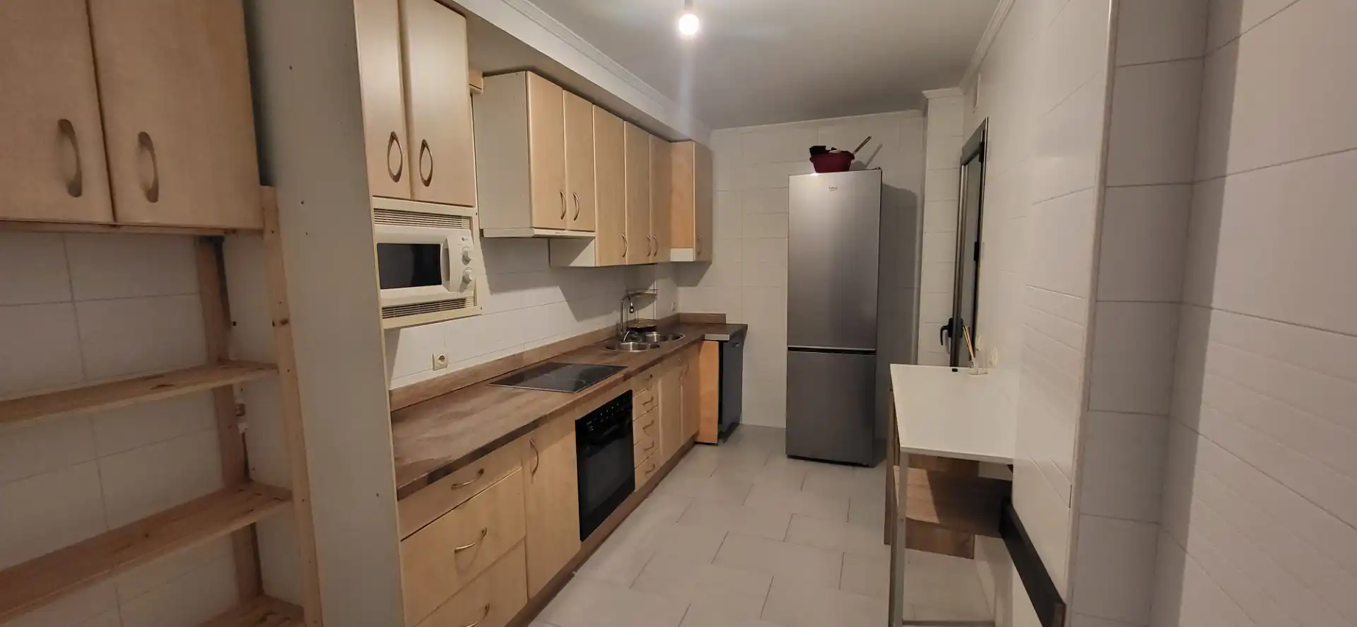 Kitchen of Flat for sale in Plasencia  with Air Conditioner, Heating and Parquet flooring