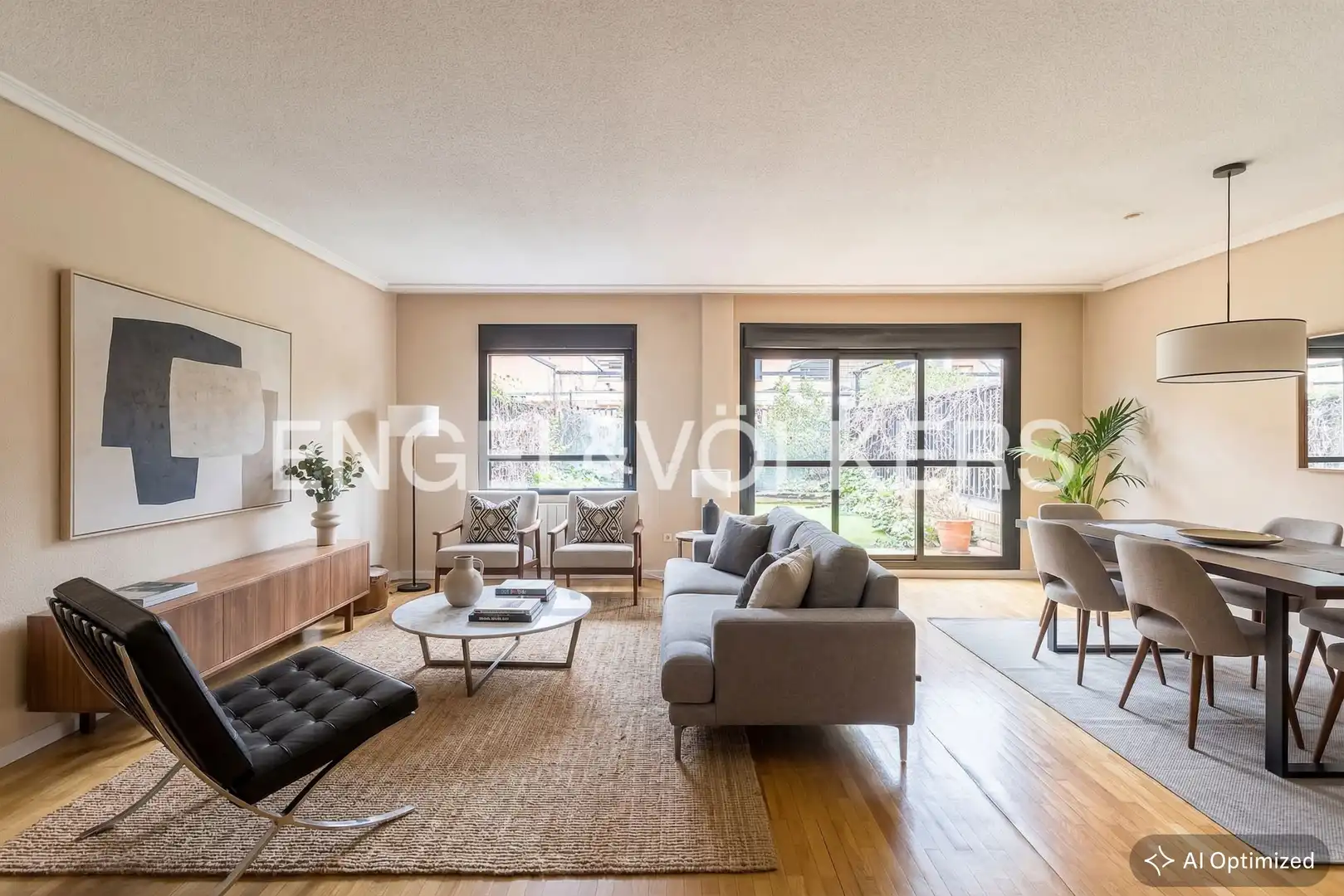Sala de estar de Casa o chalet en venta en Madrid con Aire acondicionado, Calefacción y Jardín privado