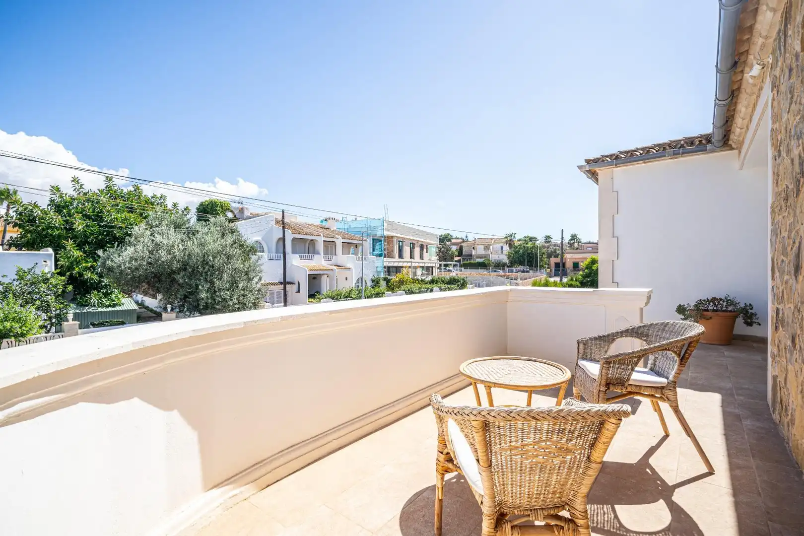 Terrace of Houses for rent in Llucmajor  with Air Conditioner, Private garden and Terrace