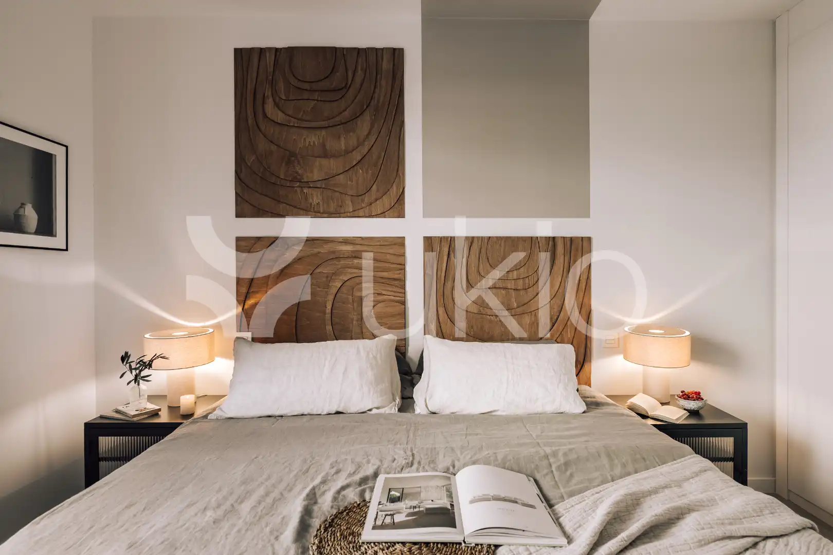 Dormitori de Apartament de lloguer en Madrid amb Aire condicionat, Calefacció i Terrassa