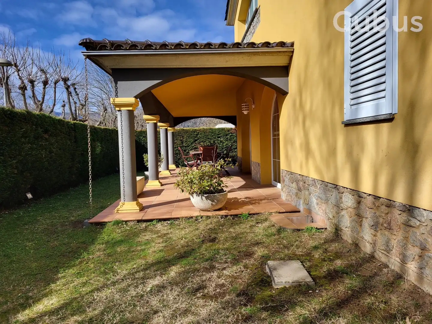 Garden of Houses for sale in Les Preses  with Heating, Terrace and Storage room
