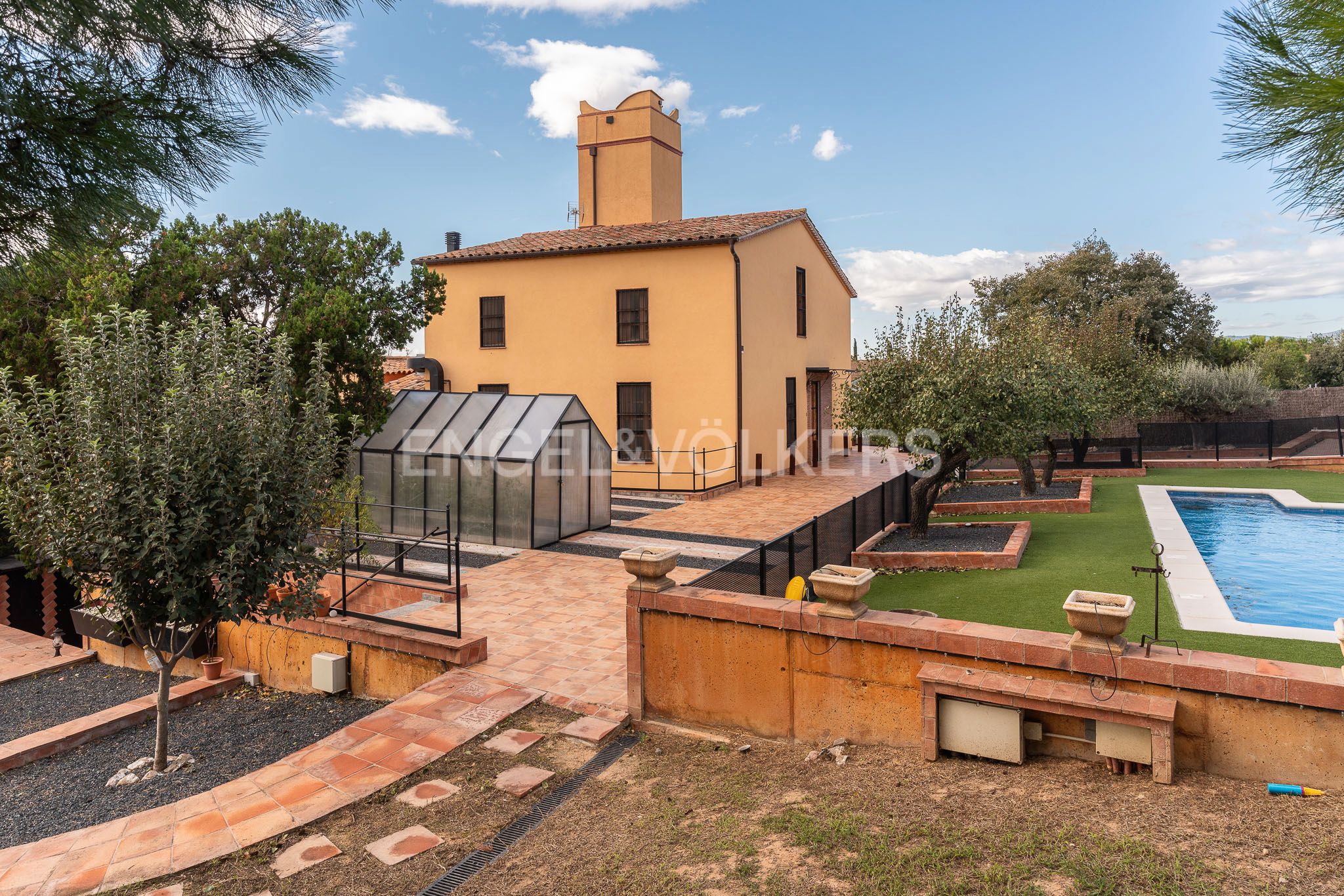 Garden of Country house for sale in L'Ametlla del Vallès  with Heating, Private garden and Swimming Pool