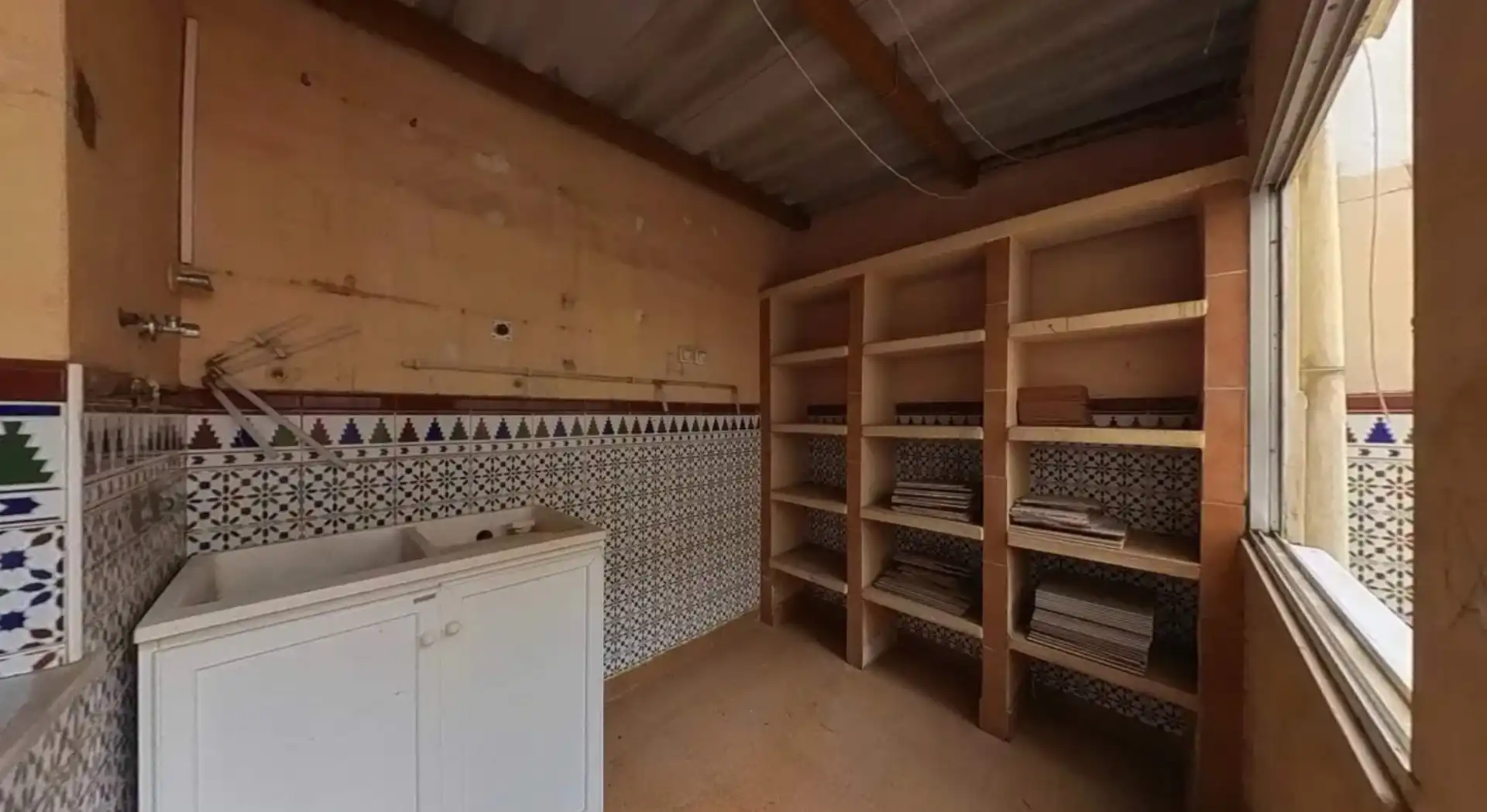 Cocina de Casa adosada en venta en Gandia con Terraza