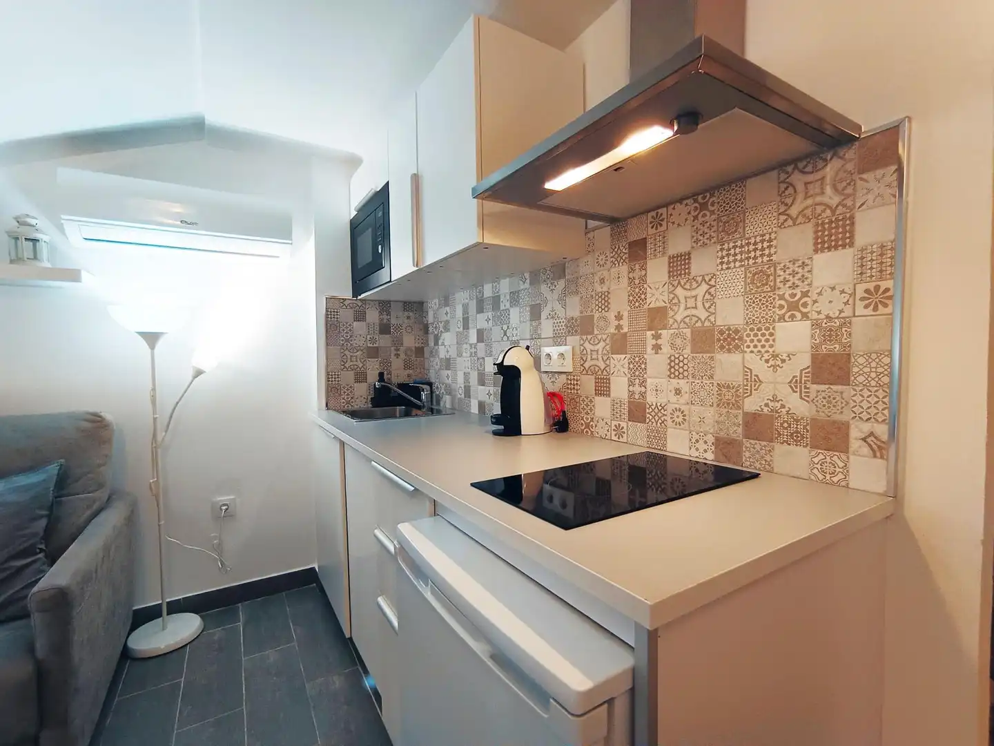 Cuina de Apartament en venda en Chiclana de la Frontera amb Aire condicionat