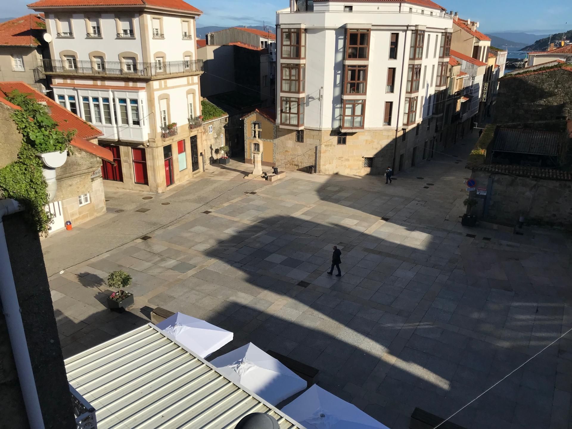 Vista exterior de Casa adosada en venta en Porto do Son con Balcón