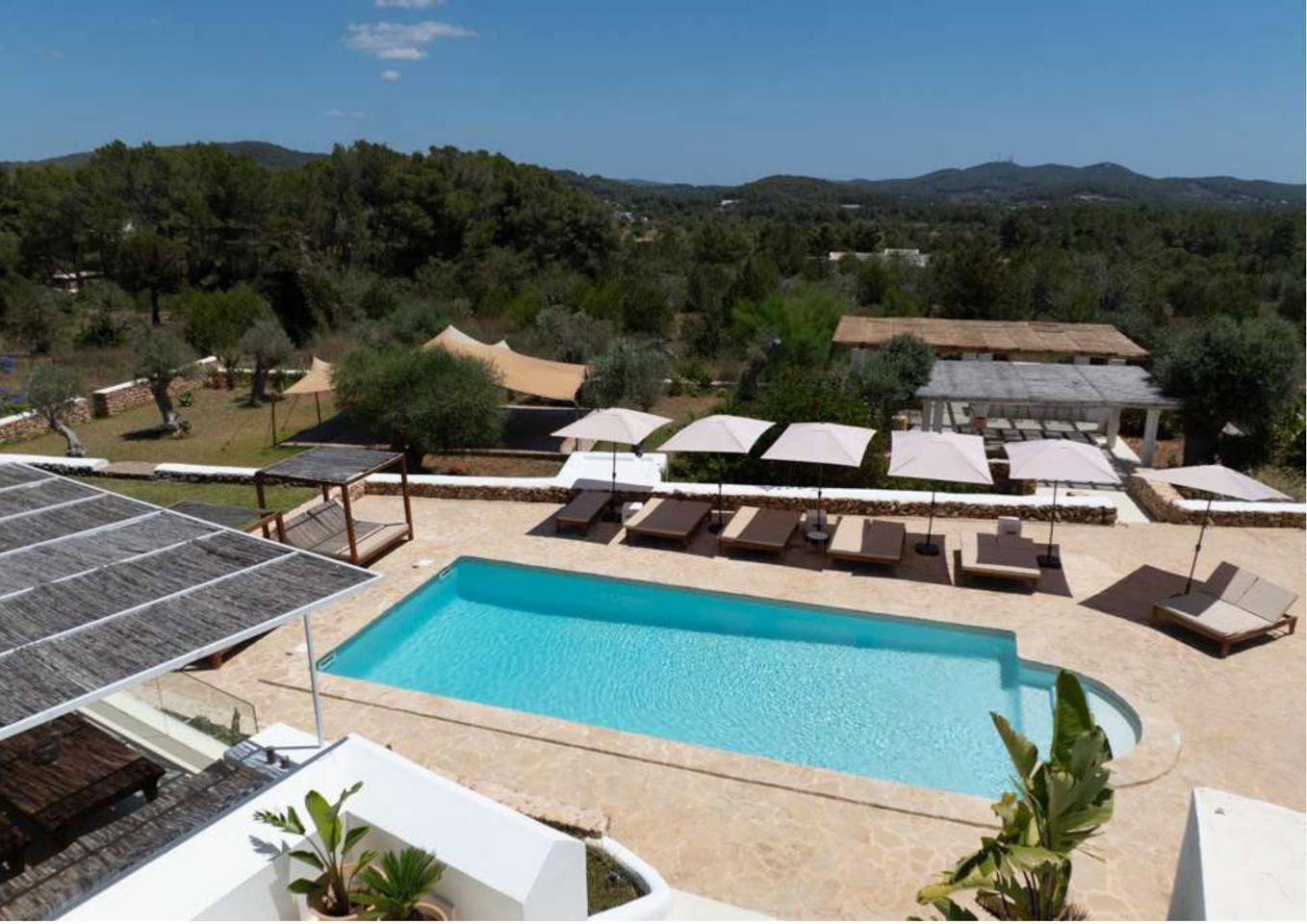 Swimming pool of House or chalet to rent in Santa Eulària des Riu  with Private garden and Internet