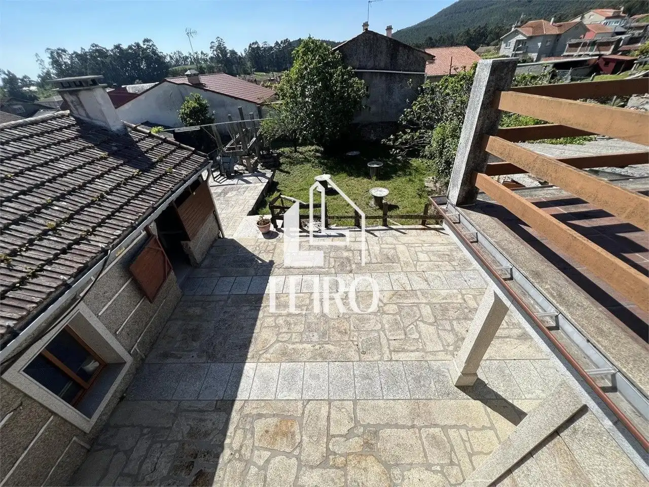 Terraza de Casa o chalet en venta en Vilagarcía de Arousa con Jardín privado, Terraza y Trastero