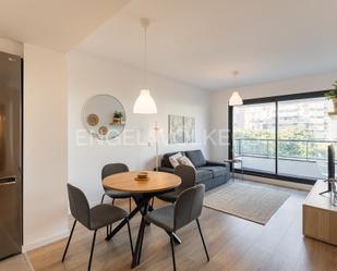 Living room of Apartment to rent in  Valencia Capital  with Air Conditioner, Heating and Parquet flooring