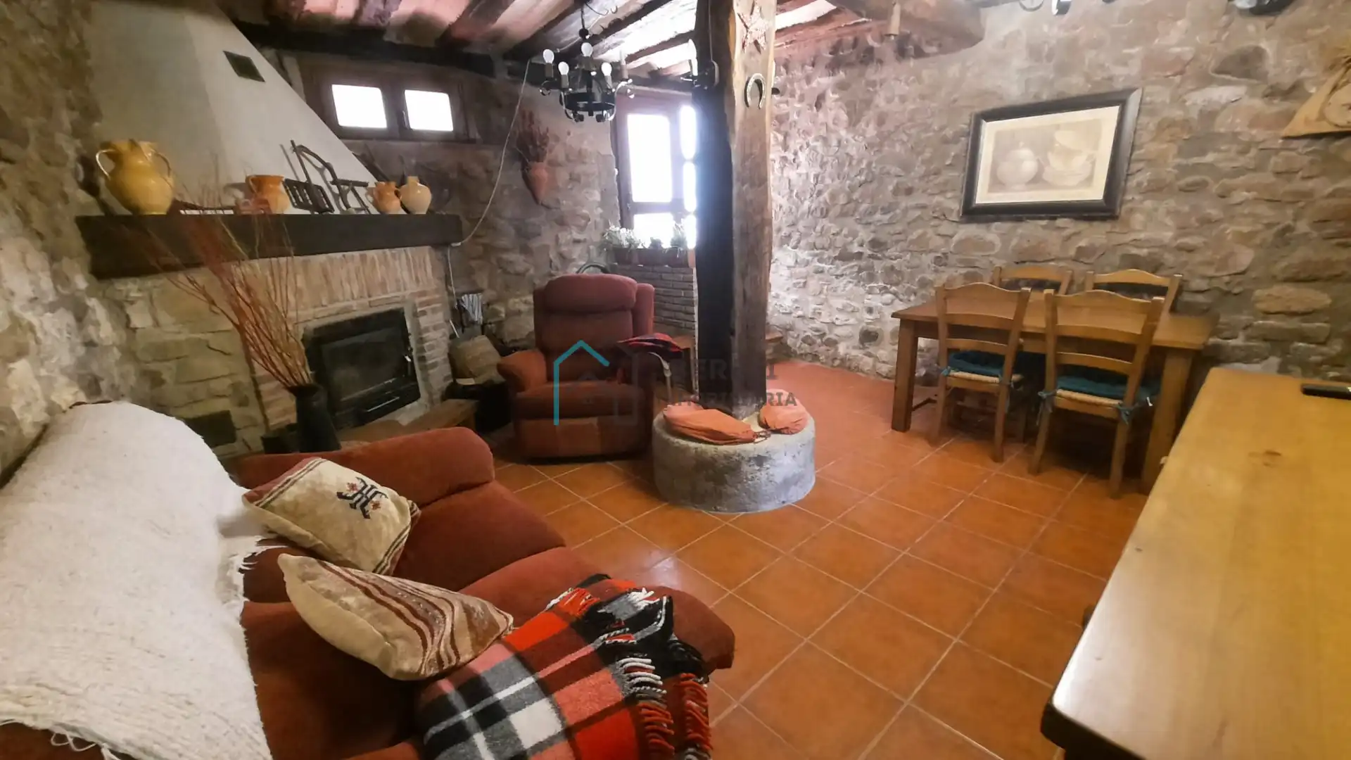 Living room of Houses for sale in Camprovín  with Terrace, Storage room and Furnished