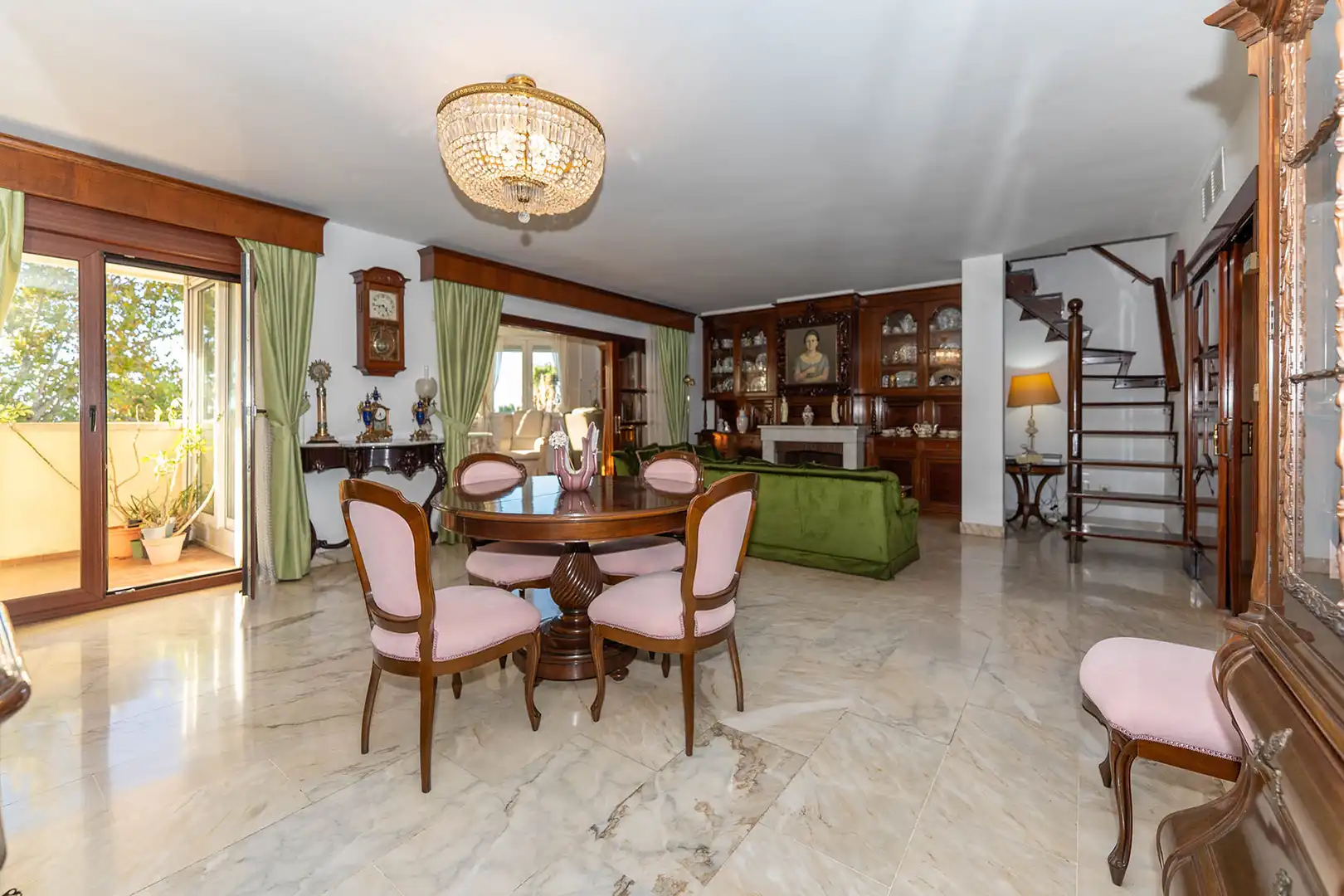 Dining room of Attic for sale in Málaga  with Air Conditioner, Terrace and Storage room