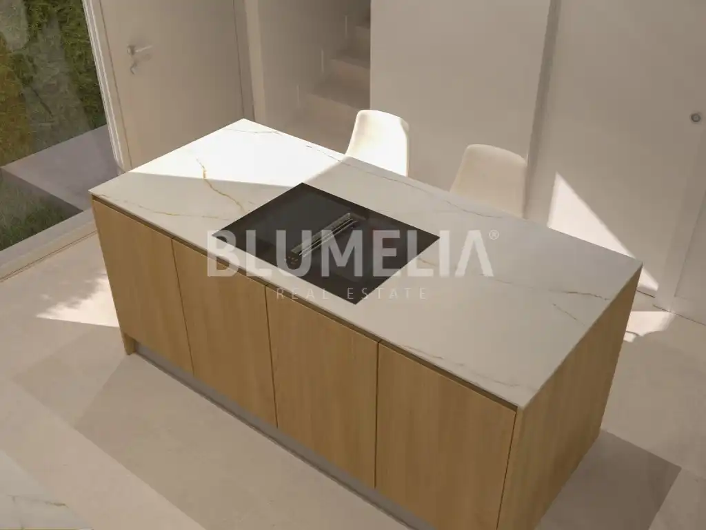 Cuina de Apartament en venda en Oliva amb Aire condicionat, Calefacció i Jardí privat