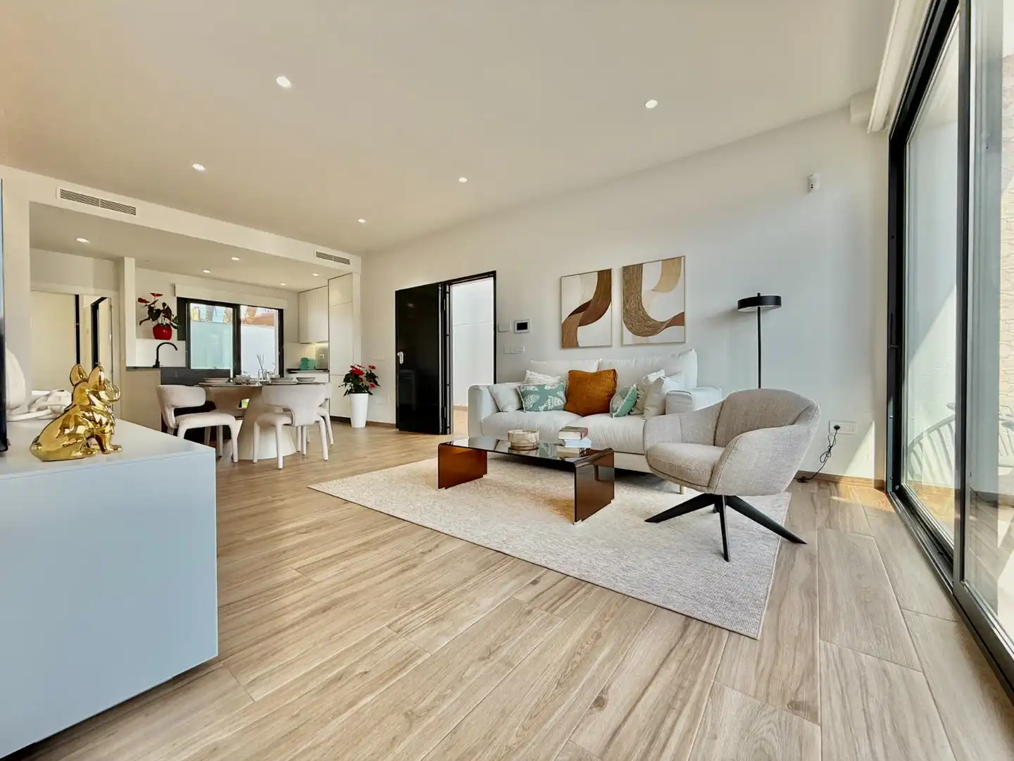 Sala de estar de Casa o chalet en venta en San Pedro del Pinatar con Jardín privado, Terraza y Trastero