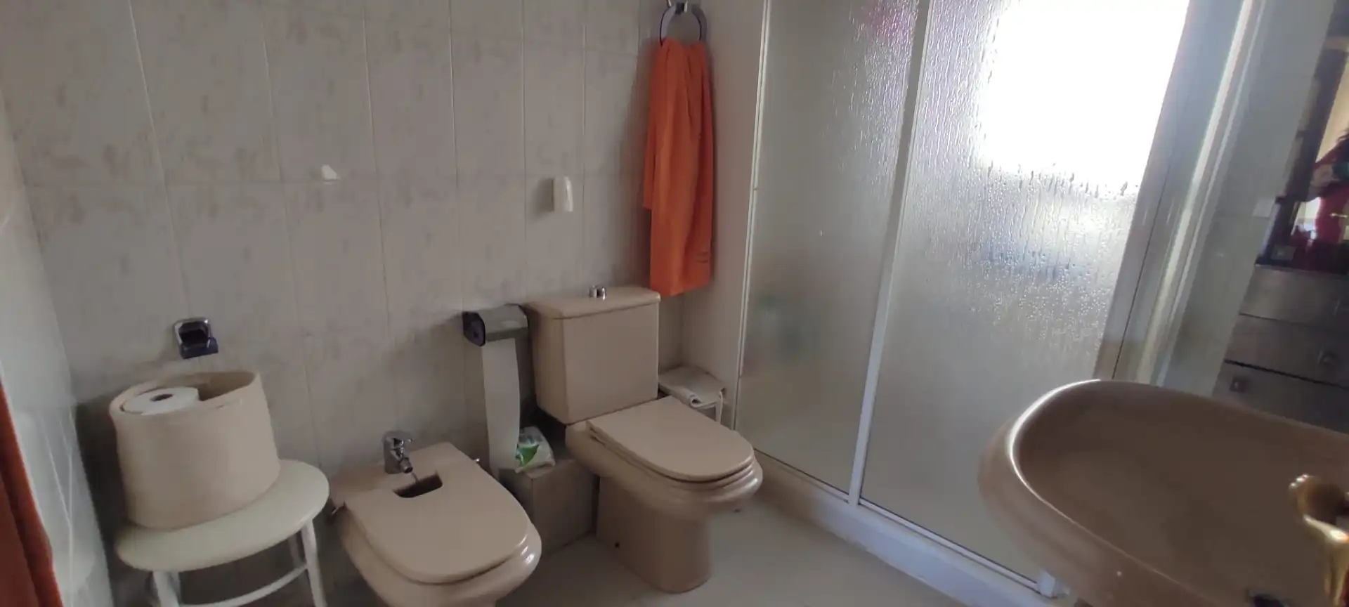 Bathroom of Flat for sale in Salamanca  with Heating, Furnished and Washing machine