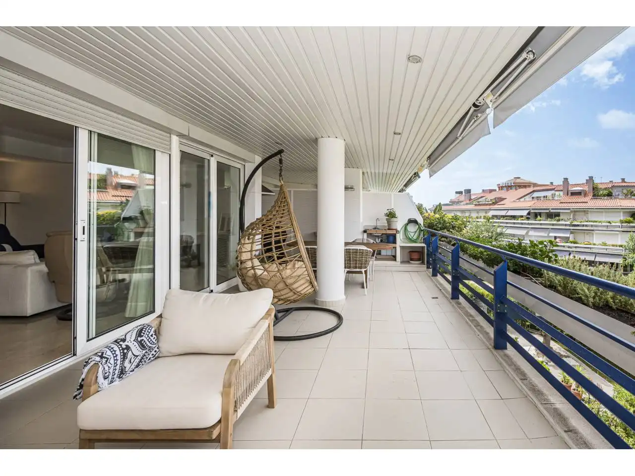 Terrasse von Dachboden zum Verkauf in Sitges mit Klimaanlage, Heizung und Terrasse