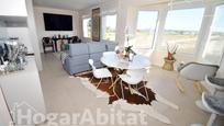 Living room of Flat for sale in Burriana / Borriana  with Air Conditioner, Heating and Terrace