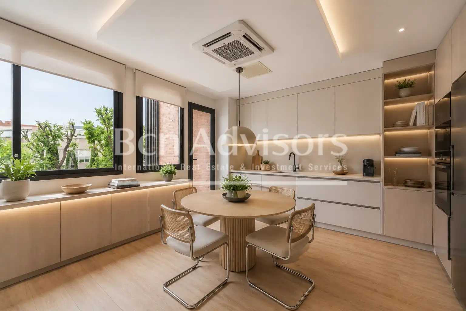 Comedor de Piso en venta en Barcelona con Aire acondicionado, Calefacción y Jardín privado