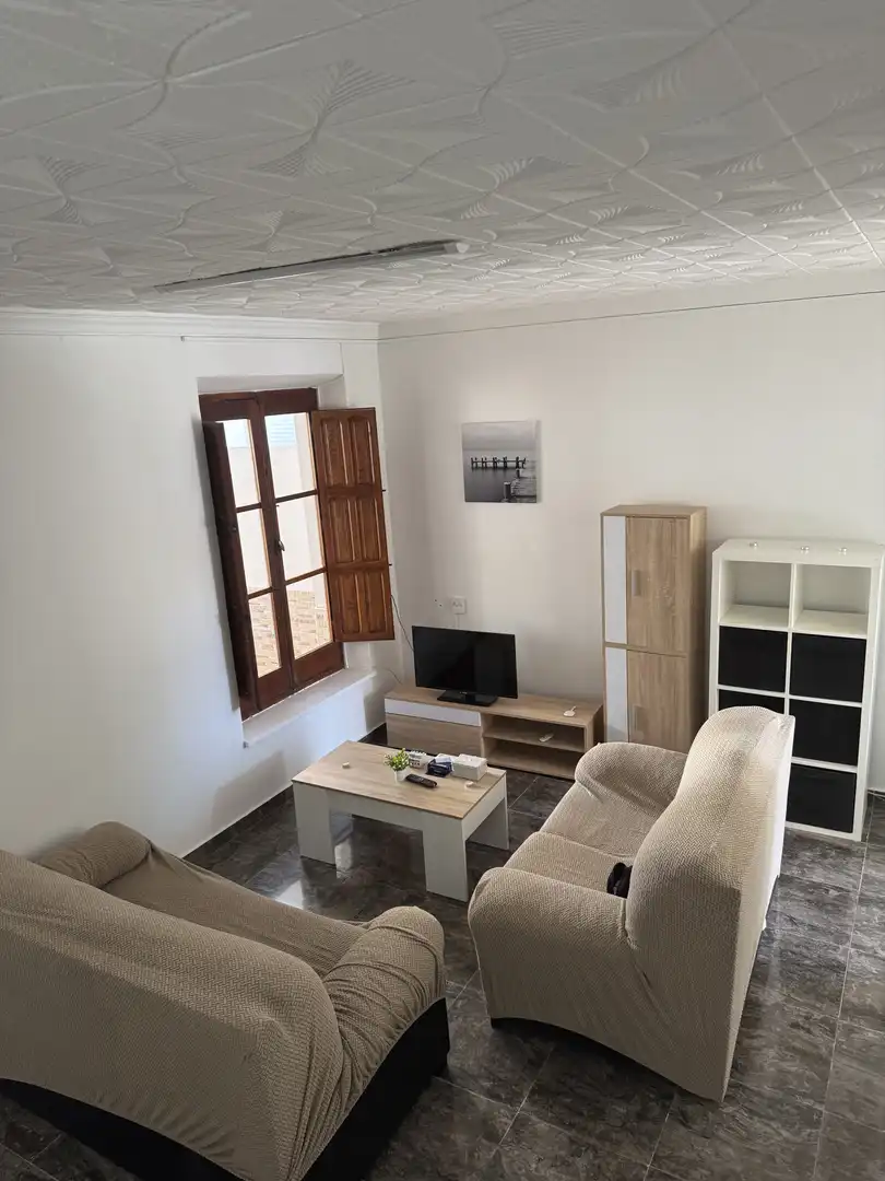 Sala de estar de Dúplex de alquiler en Murcia con Aire acondicionado, Terraza y Amueblado