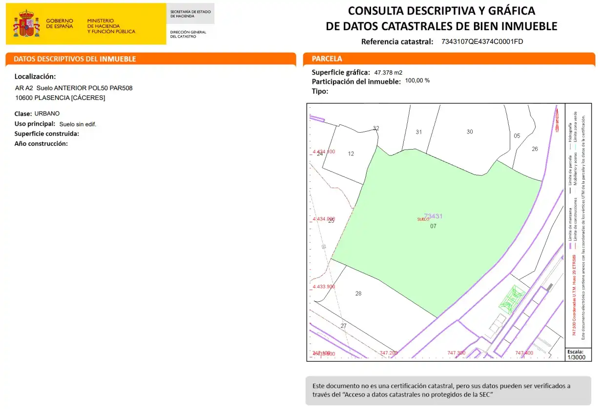Wohnbaugrundstück zum Verkauf in A3, s.n, imagen 12