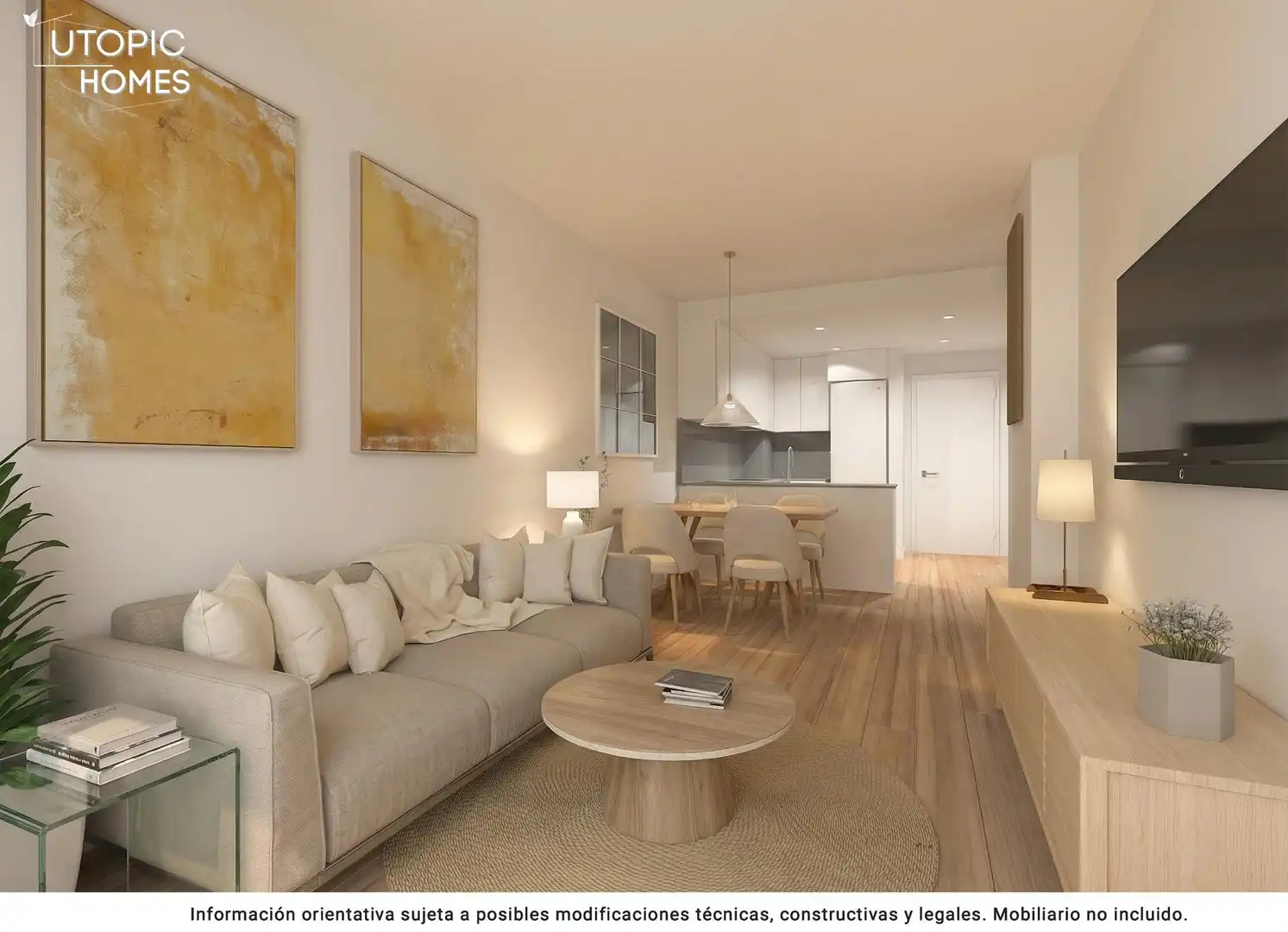 Living room of Flat for sale in Mutxamel  with Air Conditioner, Terrace and Community pool