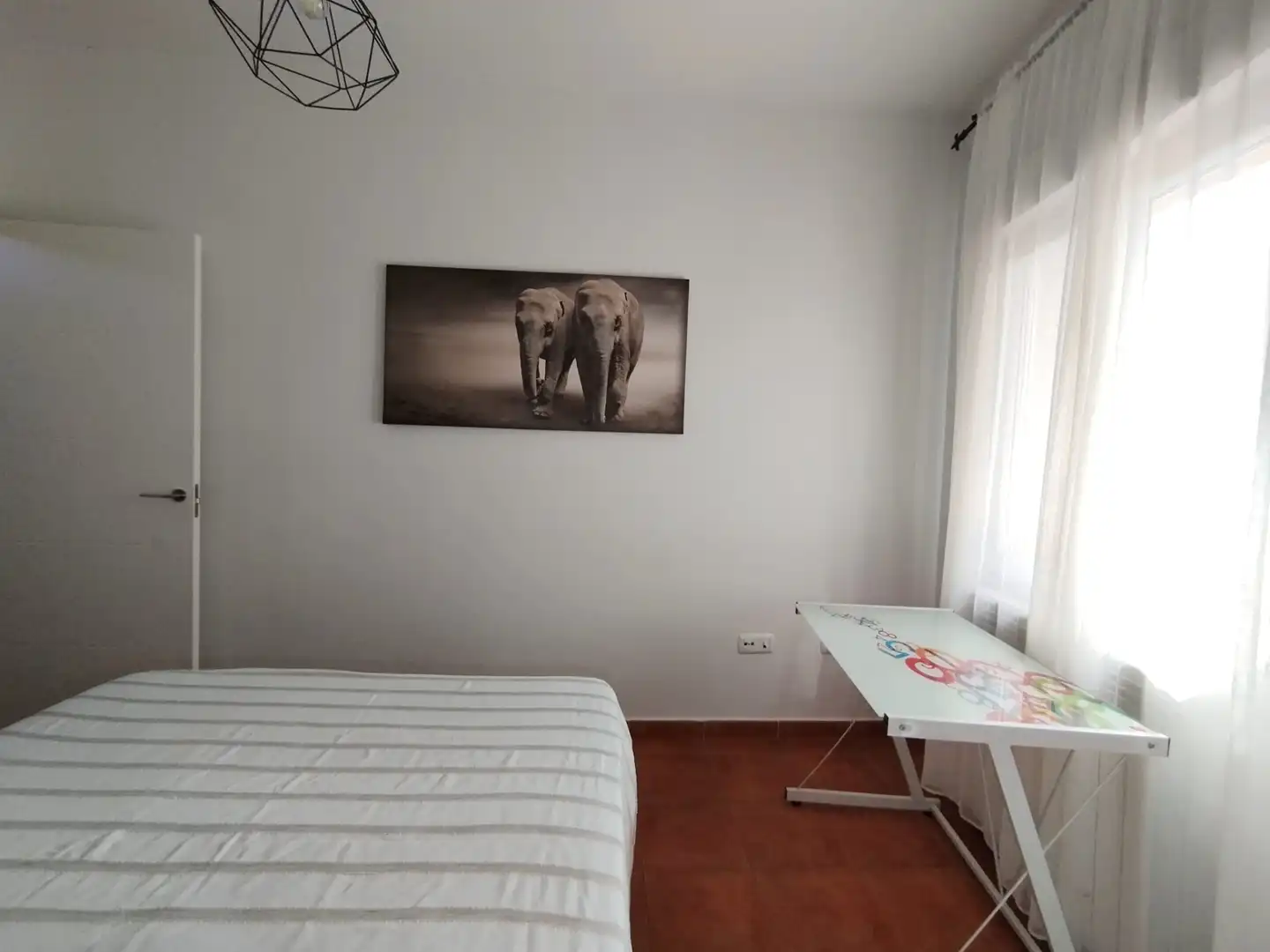 Bedroom of Flat for sale in Tomelloso  with Air Conditioner, Storage room and Furnished