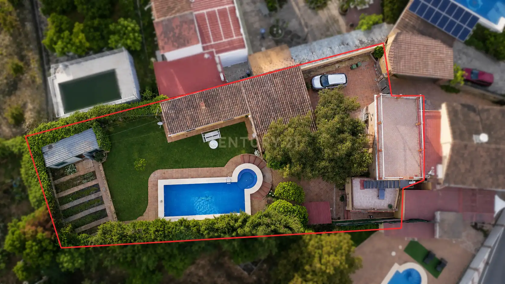 Vista exterior de Casa o chalet en venta en Alhaurín El Grande con Jardín privado, Trastero y Piscina