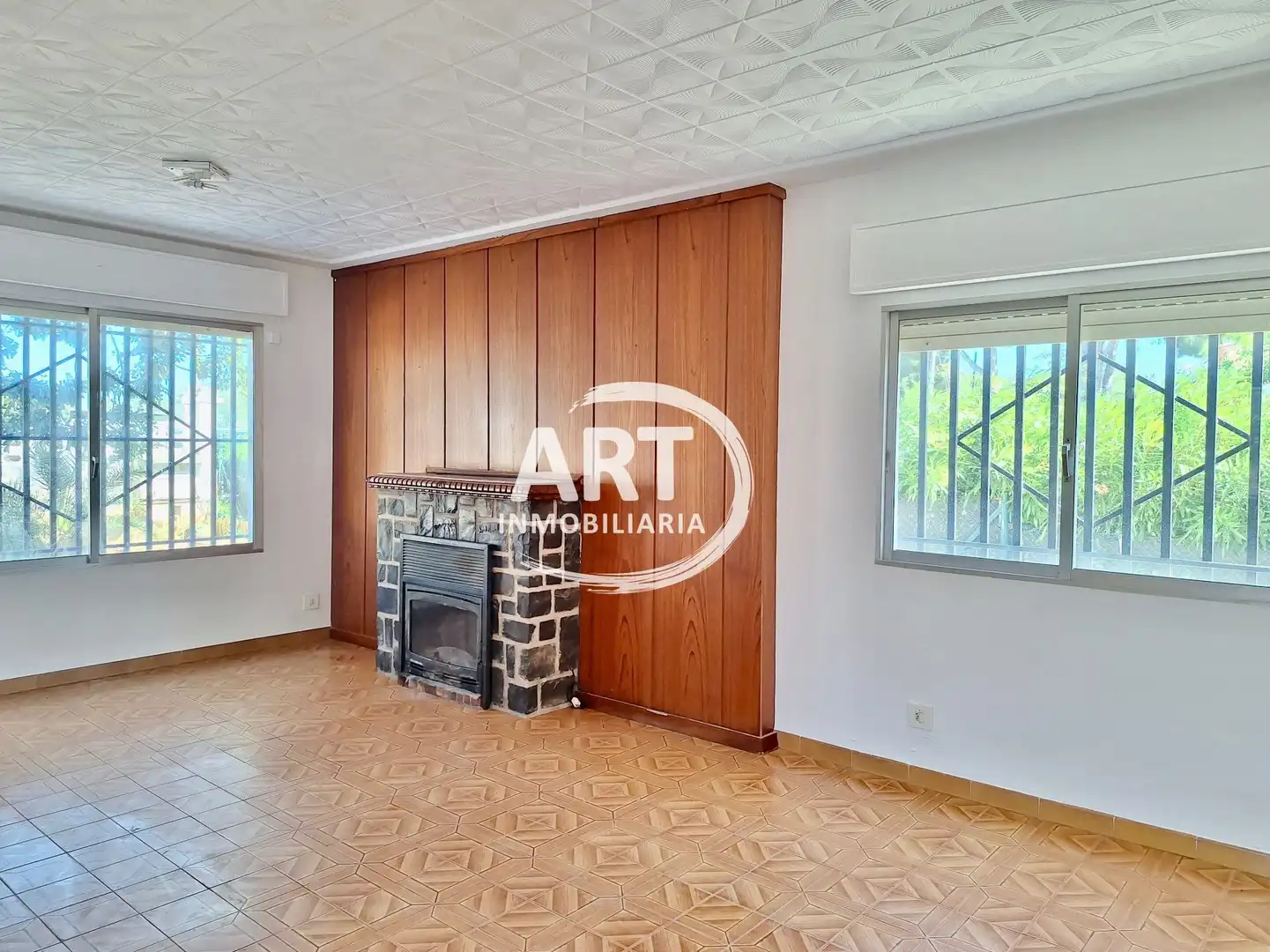 Sala d'estar de Casa o xalet en venda en Bétera amb Aire condicionat, Jardí privat i Terrassa