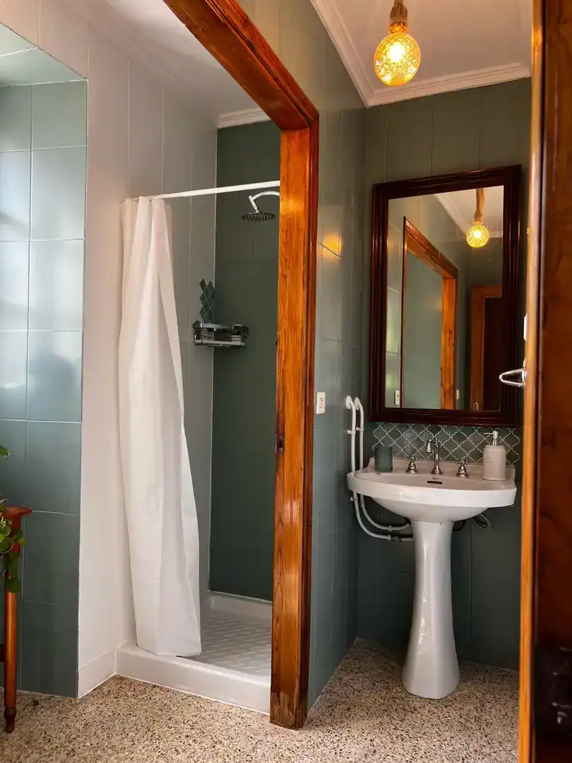 Bathroom of Country homes for rent in Valdés - Luarca, Asturias