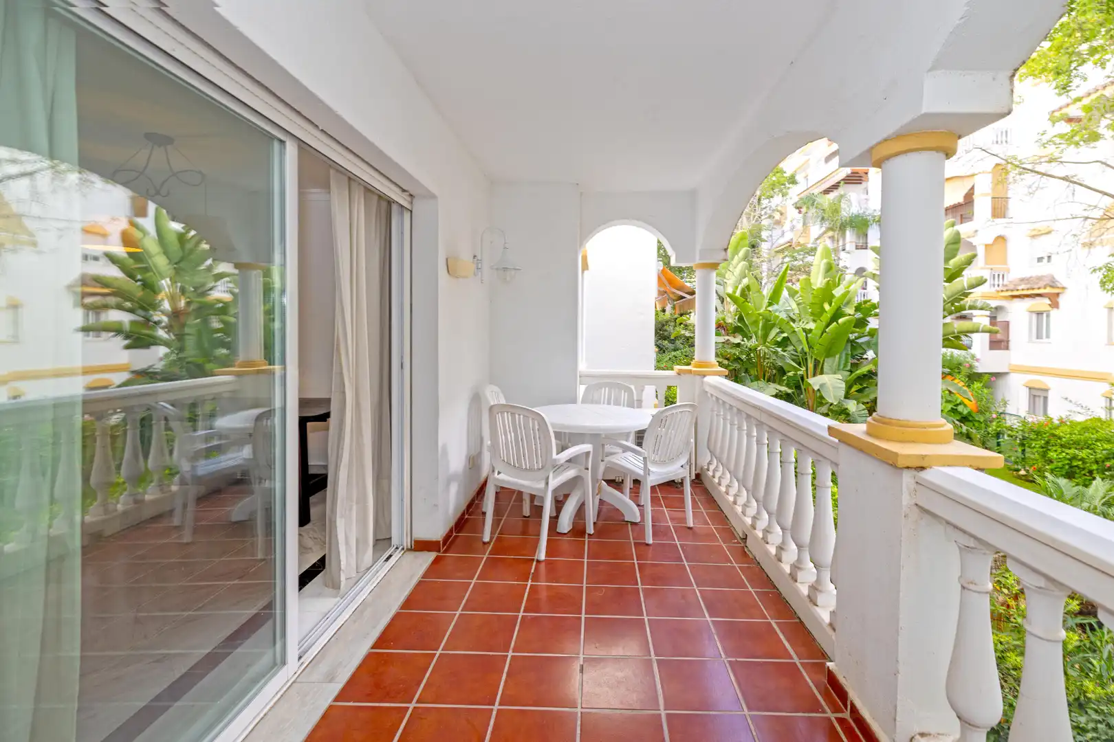 Terrace of Flat for sale in Marbella  with Air Conditioner, Heating and Terrace