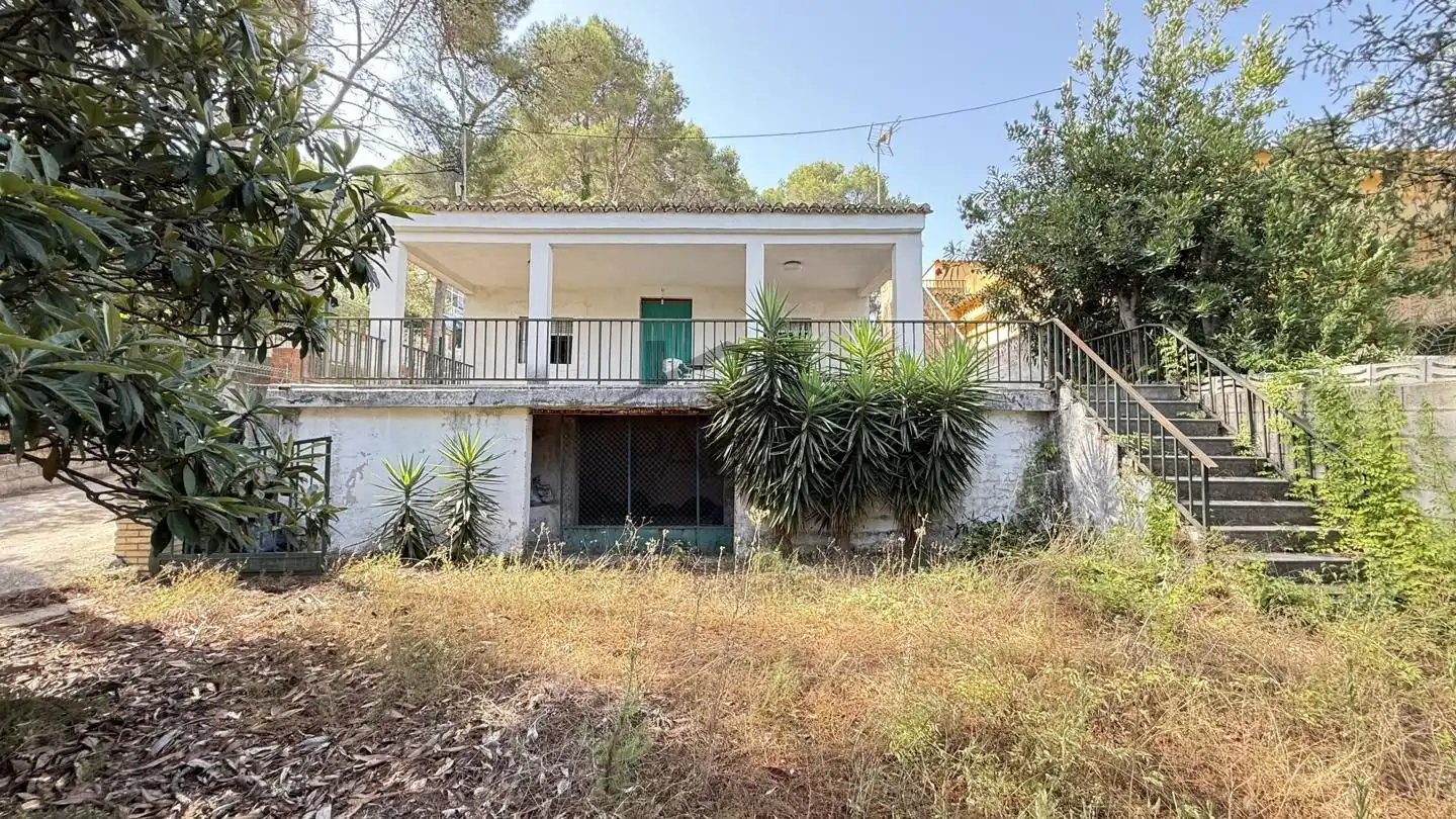 Vista exterior de Casa o xalet en venda en Alzira amb Jardí privat, Terrassa i Traster