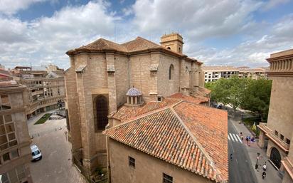 Exterior view of Flat for sale in  Albacete Capital  with Air Conditioner, Heating and Terrace