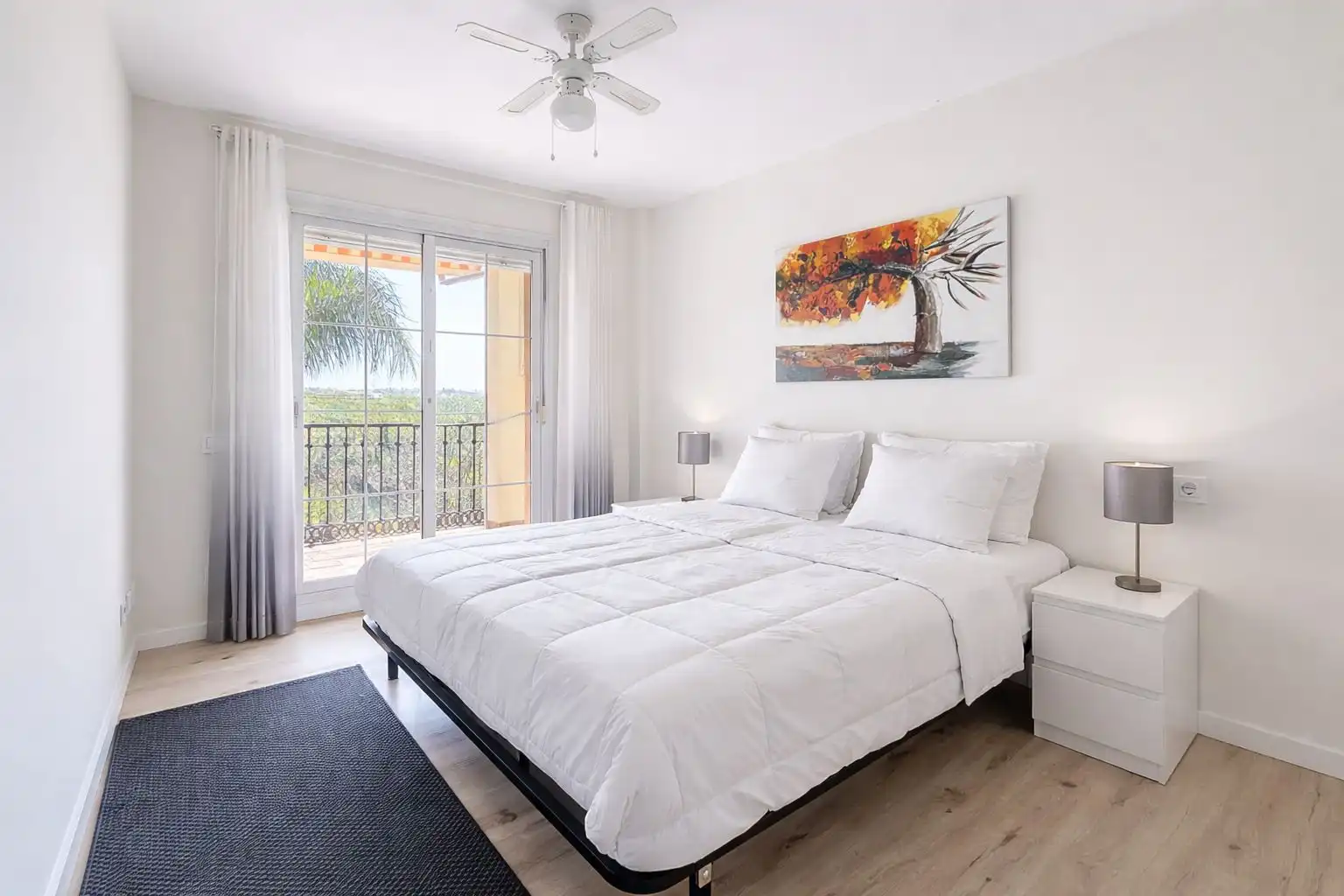 Habitación de Apartamento en venta en Mijas con Aire acondicionado, Calefacción y Jardín privado