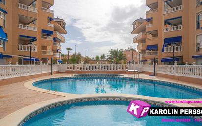 Swimming pool of Flat for sale in Santa Pola  with Air Conditioner, Terrace and Swimming Pool