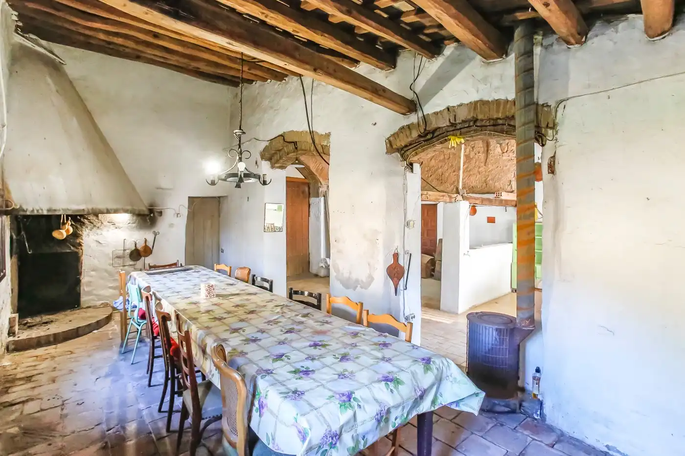 Dining room of Country homes for sale in Vallirana  with Heating and Terrace