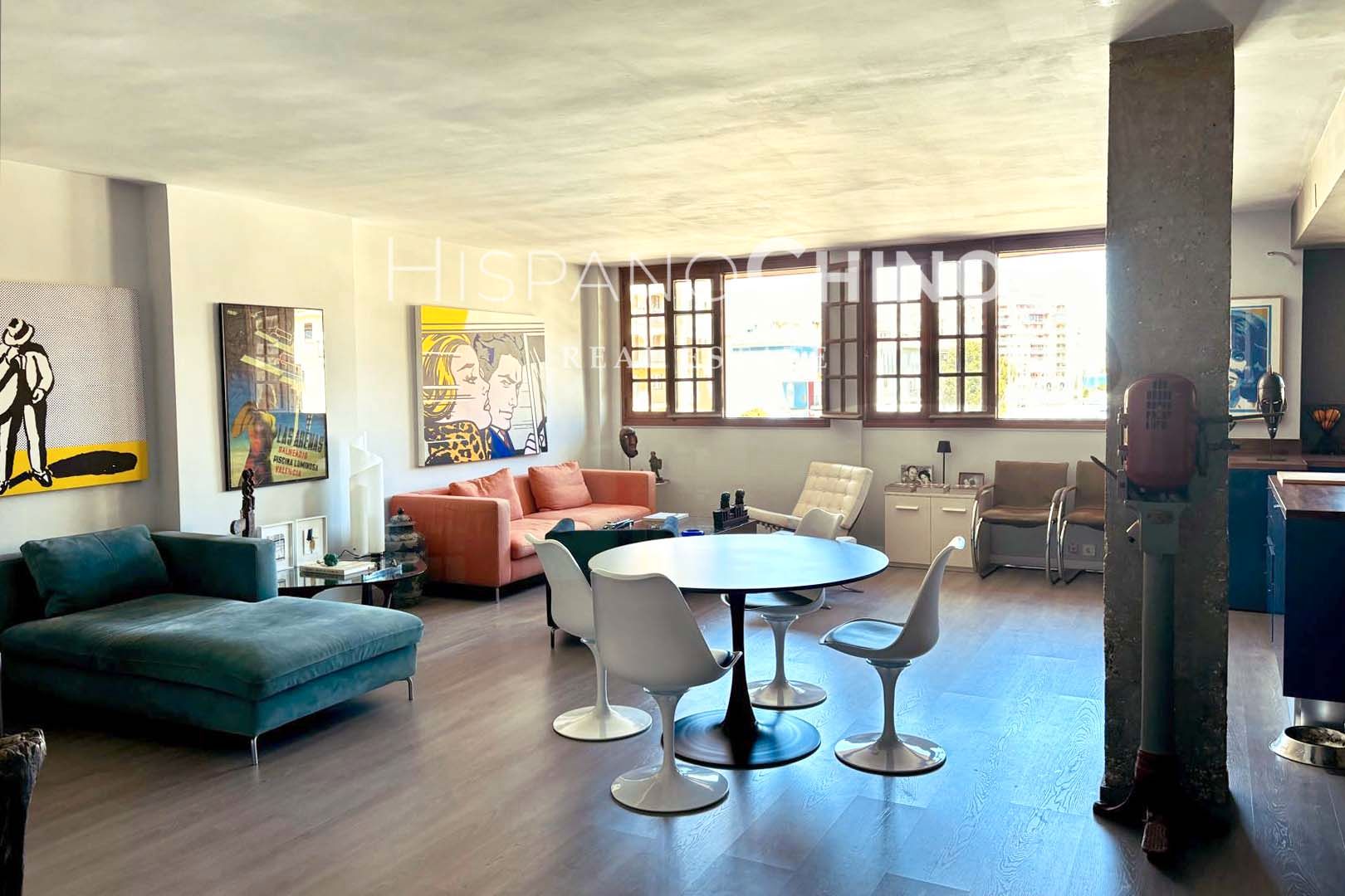 Living room of Flat for sale in Alboraya  with Air Conditioner, Heating and Parquet flooring