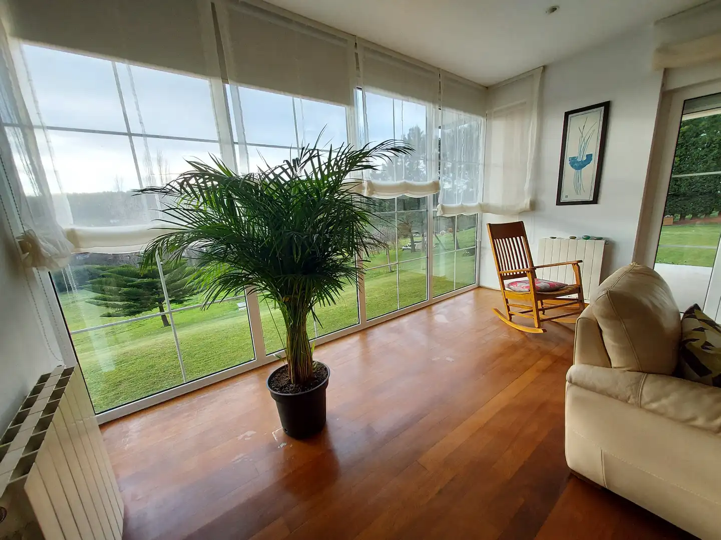 Living room of Houses for sale in Castrillón  with Heating, Private garden and Parquet flooring