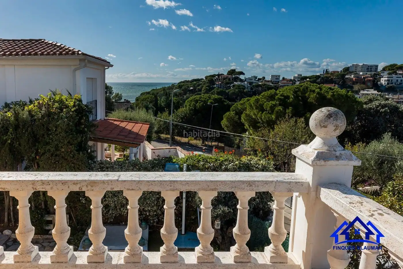 Terraza de Casa o chalet en venta en Arenys de Mar con Jardín privado, Trastero y Piscina