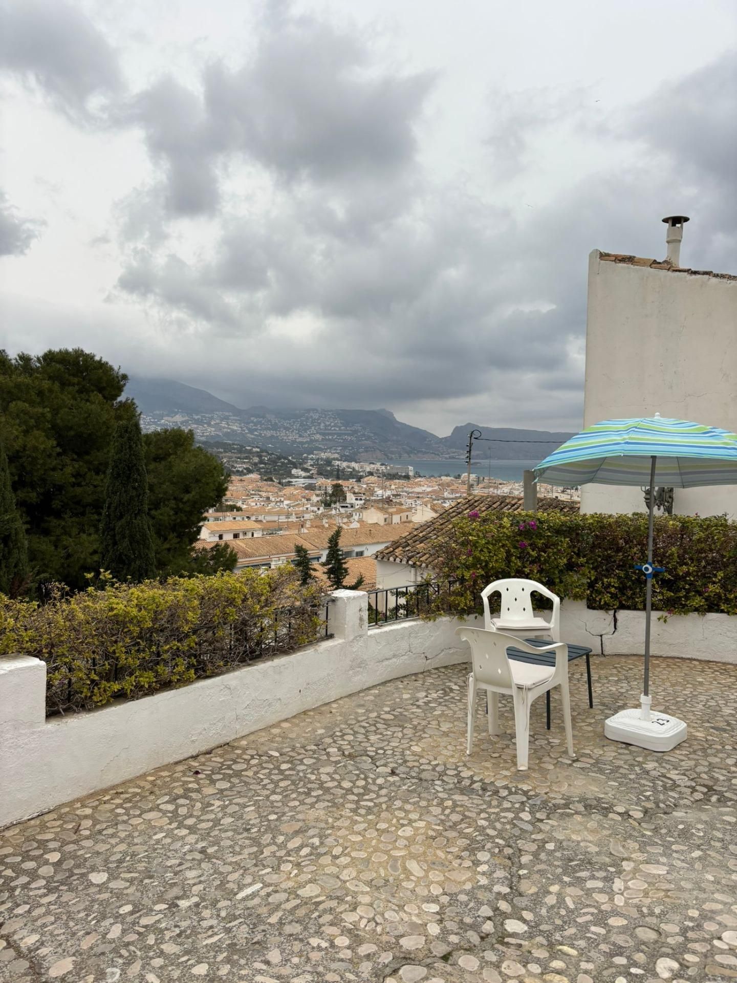 Vista exterior de Casa adosada de lloguer en Altea