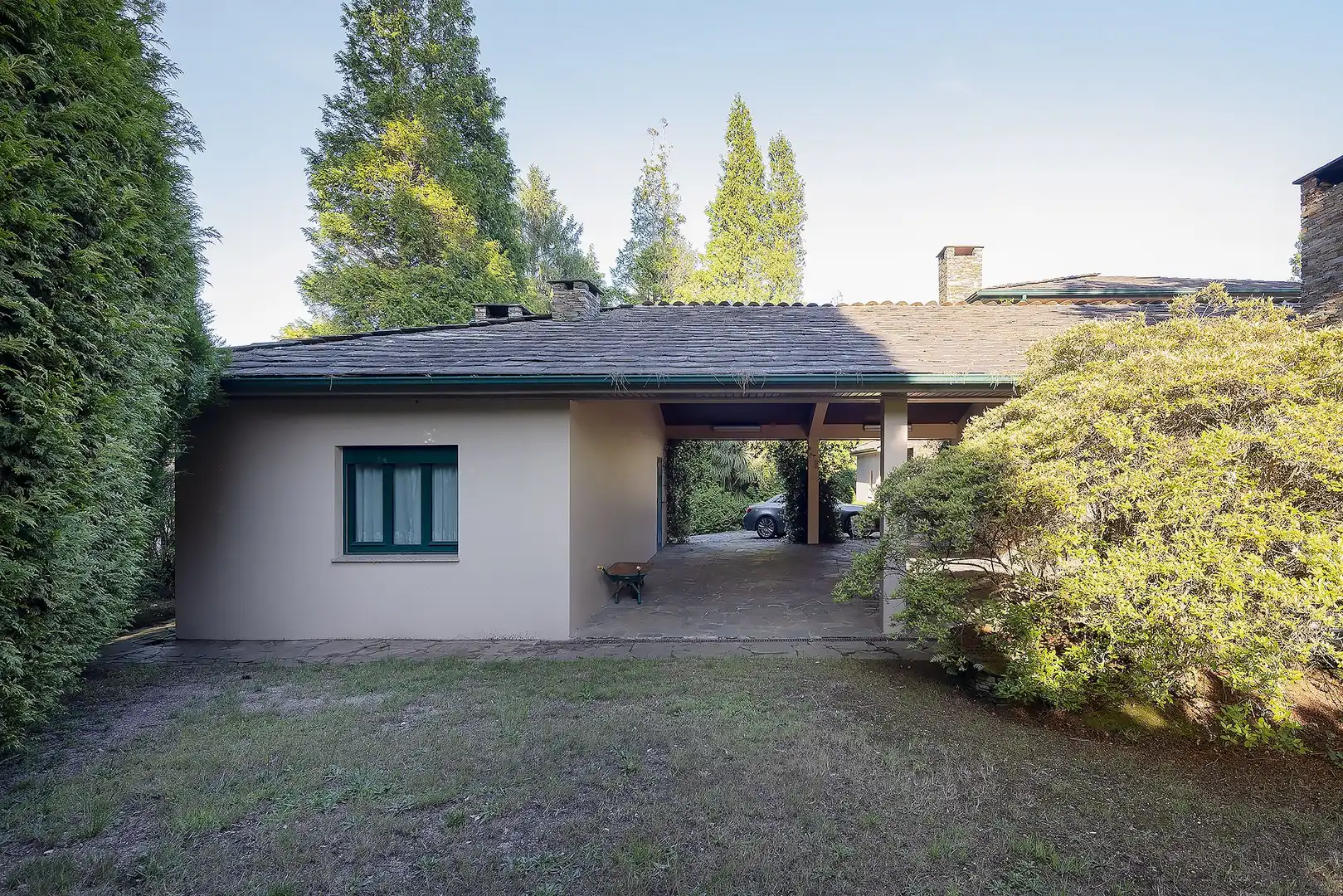 Vista exterior de Casa o chalet en venta en Oleiros con Calefacción, Jardín privado y Parquet