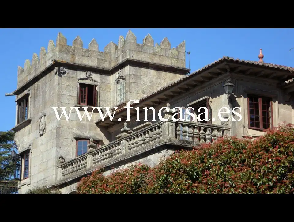 Exterior view of Houses for sale in Vigo   with Private garden, Parquet flooring and Terrace