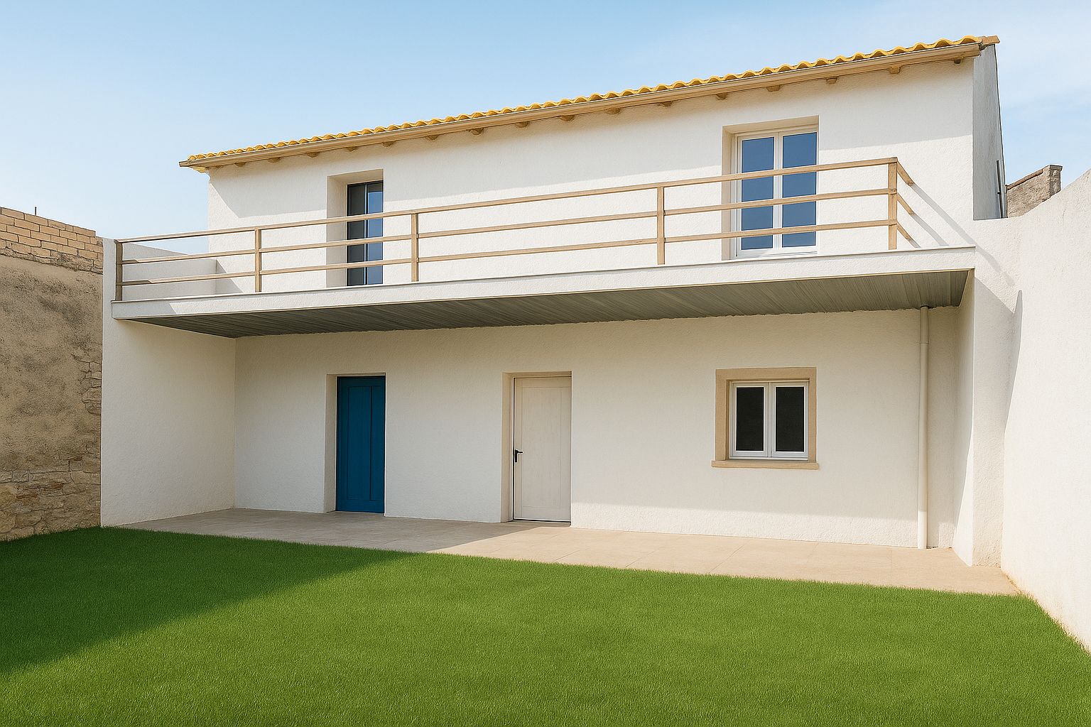 Vista exterior de Casa o xalet en venda en  Zaragoza Capital amb Calefacció, Jardí privat i Terrassa