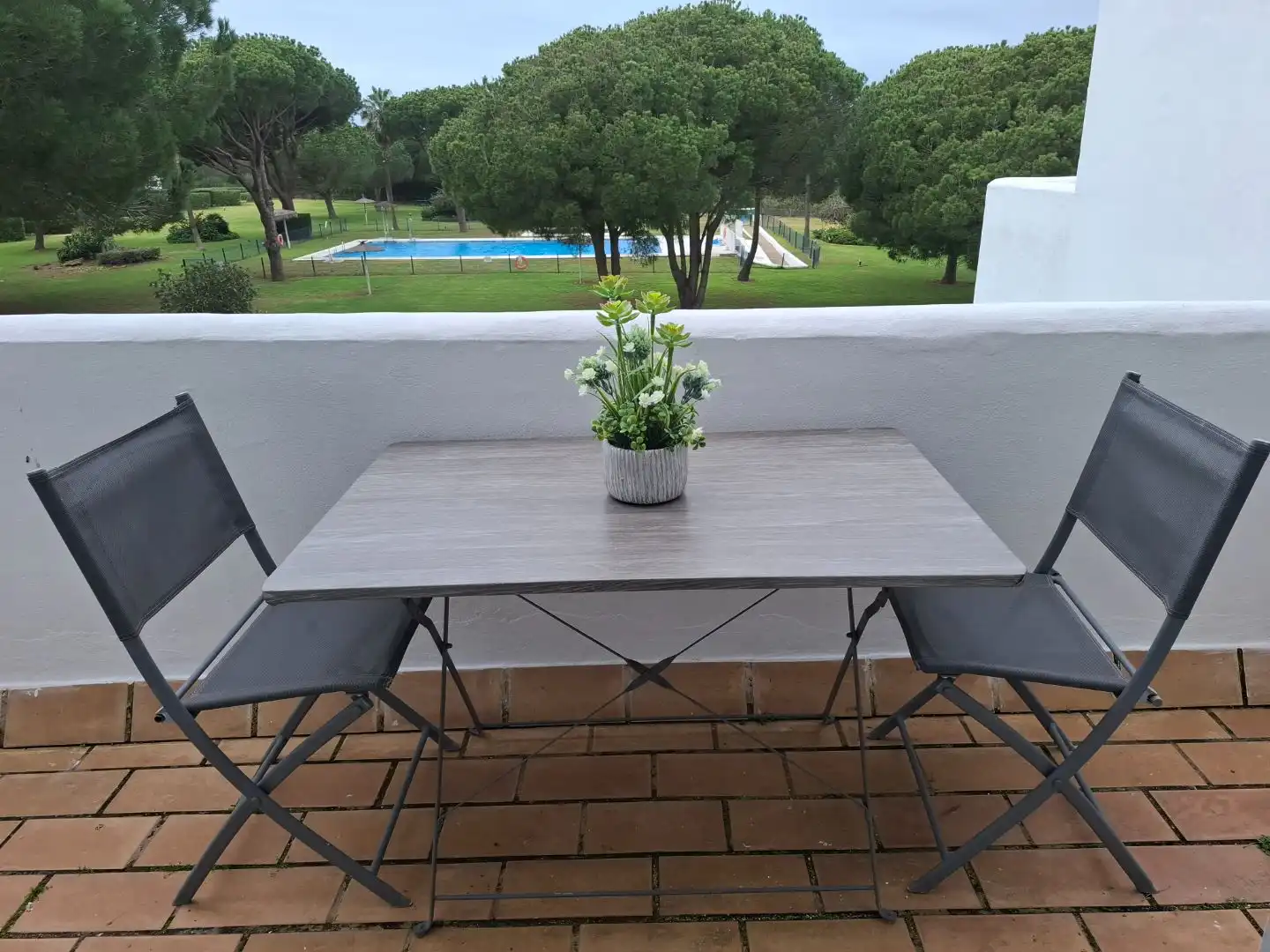 Terrasse von Wohnungen zur Miete in Chiclana de la Frontera mit Klimaanlage, Heizung und Terrasse
