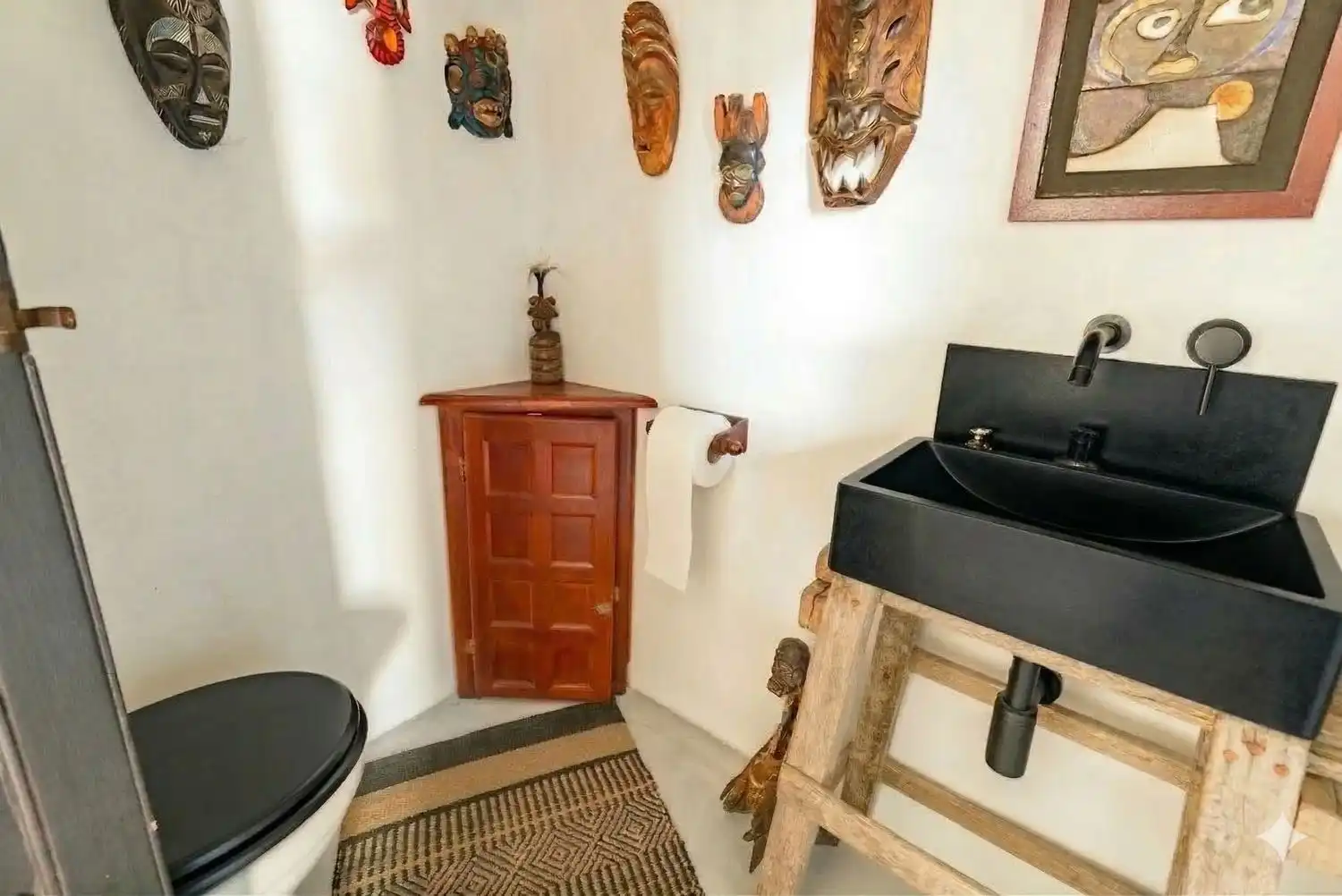 Bany de Casa adosada en venda en Alicante / Alacant amb Aire condicionat, Jardí privat i Terrassa