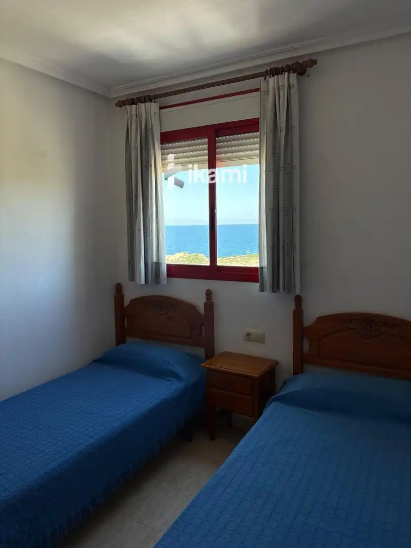 Schlafzimmer von Wohnung zur Miete in Villajoyosa / La Vila Joiosa mit Klimaanlage, Heizung und Terrasse